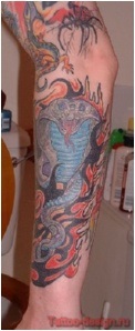 Tatuaje șerpi fete (șarpe tatuaj) Serpi fete tatuaj