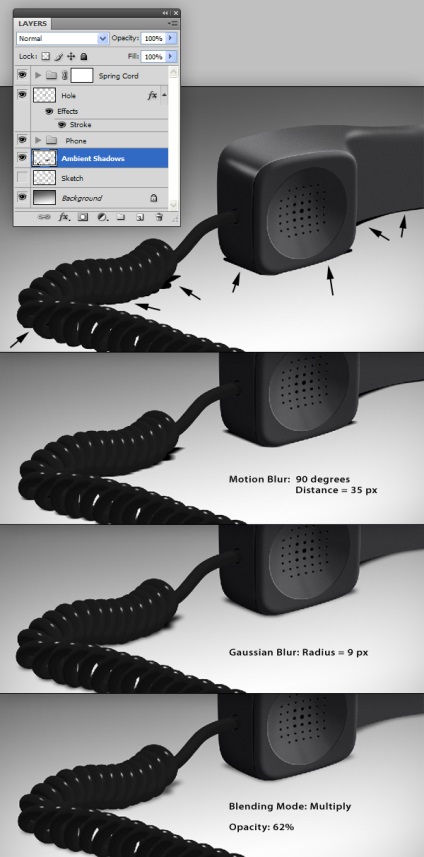 Telefon Wire - desen (setul prezentat mai jos) sârmă de telefon - desen
