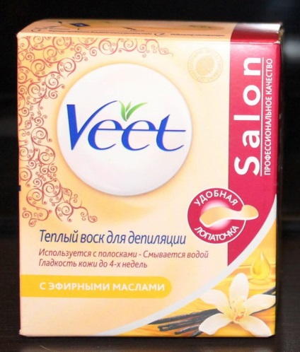 ceară caldă comentarii depilare Veet și utilizare Ghid