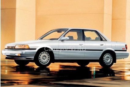 Toyota Camry gama, corpul de ani (versiunea de viteză maximă) Toyota Camry gama, organismul de-a lungul anilor