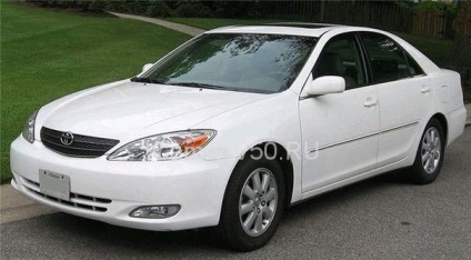 Toyota Camry gama, datele corpului (accelerare mecanică automată) Toyota Camry gama, organismul de-a lungul anilor