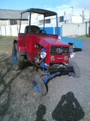 Traktorets - cu un motor ZAZ-968 (această tehnică fiind construită) Traktorets - cu motorul ZAZ-968