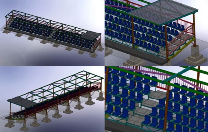 Suporturi, înălbitori telescopice, standuri pentru spectatori, platforme prefabricate, pliabile (telescopic) Tribună, tribune telescopice, spectator standuri, standuri prefabricate, pliabil