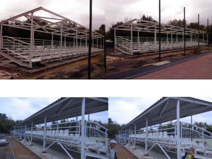 Suporturi, înălbitori telescopice, standuri pentru spectatori, platforme prefabricate, pliabile (prefabricate) Tribună, tribune telescopice, spectator standuri, standuri prefabricate, pliabil