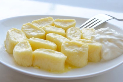 Curd alăptarea și acru dacă caș caserola (sân) Branza de vaci cu smântână și alăptare dacă caș copt budinca