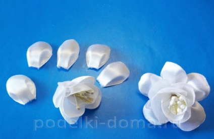 Ornamente pentru pahare și sticle la o nunta in kanzashi arta, o cutie de idei și ateliere (kanzashi) Ornamente pentru pahare și sticle la o nunta in kanzashi arta, o cutie de idei și ateliere