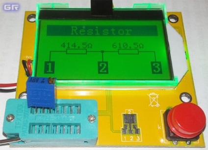 componente de radio tester universal