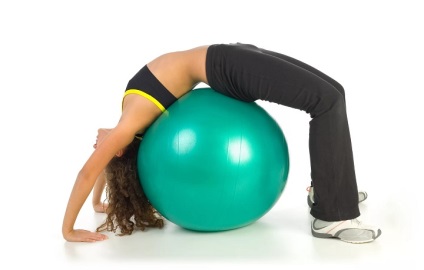 Exerciții pe minge, și numele mingea mare pentru pierderea în greutate și de fitness (mare) Exerciții pe minge, și numele mingea mare pentru pierderea în greutate și de fitness