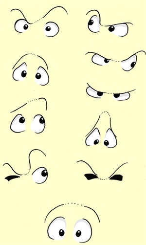 Desen ochi Lecția de desene animate (ochi lecție desen animat) Lecția de desen ochi de desene animate