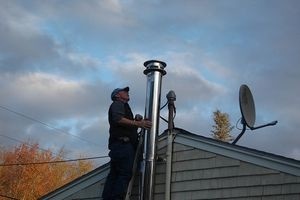 Un aparat pentru secrete cazan de gaze arse de instalare independent (setare) Un dispozitiv de evacuare a gazelor arse secrete cazan de auto-instalare