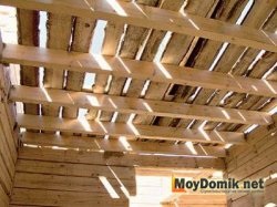 Aparatură se suprapun grinzi de lemn - tehnologie de montaj interstorey, iar mansarda (dispozitiv) Dispozitiv se suprapun grinzile din lemn - interstorey tehnologia de montaj, iar mansarda