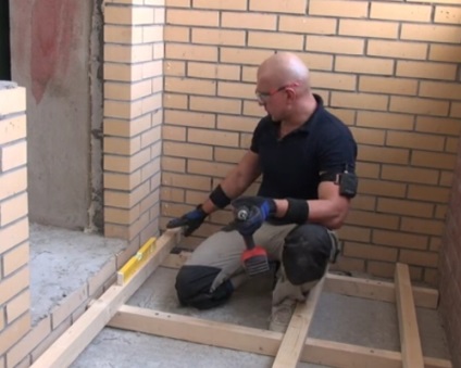 Încălzirea pardoselii pe balcon și balconul de vată minerală cu mâinile (loggia) Încălzirea pardoselii pe balcon și balconul de vată minerală cu propriile lor mâini