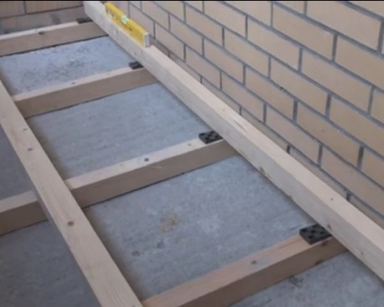 Încălzirea pardoselii pe balcon și balconul de vată minerală cu mâinile (loggia) Încălzirea pardoselii pe balcon și balconul de vată minerală cu propriile lor mâini