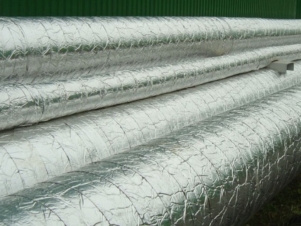 Izolarea conductelor de încălzire în stradă cu mâinile (heat pipe) Izolarea conductelor de încălzire în stradă cu mâinile