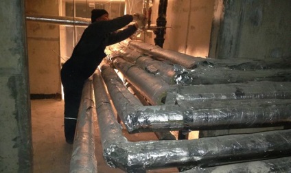 Izolarea conductelor de încălzire în subsol - tipuri de izolație termică (izolație termică) Izolarea conductelor de încălzire în subsol - tipuri de izolație