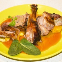 Duck în cuptor - (mai mult de 34 de retete) cu fotografii de pe (friptură de rață cu portocale) Duck în cuptor - (mai mult de 34 de retete) cu fotografii de pe