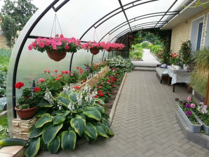 Veranda policarbonat mâini proprii 15 fotografie (verandă) Veranda policarbonat mâinile proprii 15 fotografie