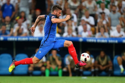 Fotbalul este jucat tot și de a câștiga (echipa națională de fotbal Germania) Franceză Fotbalul este jucat toate și câștiga franceză