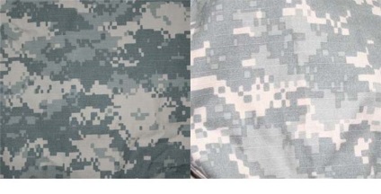 Tipuri și culori de camuflaj american (SUA) Tipuri și culori de camuflaj american