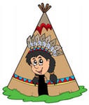 Wigwam cu mâinile lor (lor) mâinile wigwam proprii