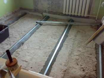 Nivelarea pe podea semnalizatoare (semnale luminoase de aliniere podea) Nivelarea pe podea semnalizatoare