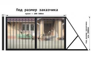 Gates toate! Modelele de pe porțile din fier forjat (modele pe o poarta din fier forjat) Gates toate! Modelele de pe porțile din fier forjat