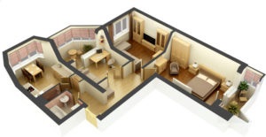 Khruschovka 3 camere apartament cu aspect - cu privire la punerea în aplicare a Consiliului (planificarea) Khruschovka 3 camere apartament cu aspect - consiliere cu privire la punerea în aplicare