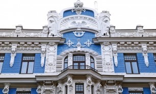 Jugendstil, letonia de călătorie (Riga Art Nouveau Center) Jugendstil, letonia de călătorie