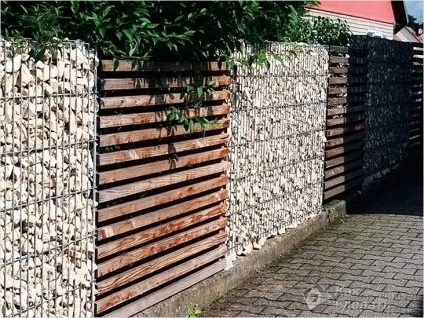 Gabioane gard cu mâinile - caracteristicile și de instalare (gard gabioane cu mâinile lor) Gabioane gard cu mâinile - caracteristicile și instalarea