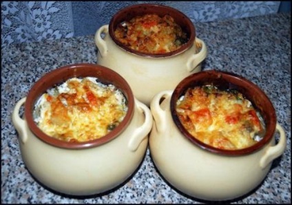 Cartof copt în smântână cu ciuperci (cartofi în smântână cu ciuperci ciuperci cum a găti cartofii într-o oală de cartofi cu ciuperci) Cartof copt cu smantana si ciuperci