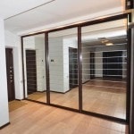 Uși pentru dulapuri cu oglinzi, proiectare m2 (Mobilier camera de zi) Uși pentru dulapuri cu oglinzi, m2 Design