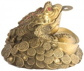 Toad de Feng Shui mascota (monetare) pentru a atrage bani (mascota) Toad de Feng Shui mascota (monetare) pentru a atrage bani