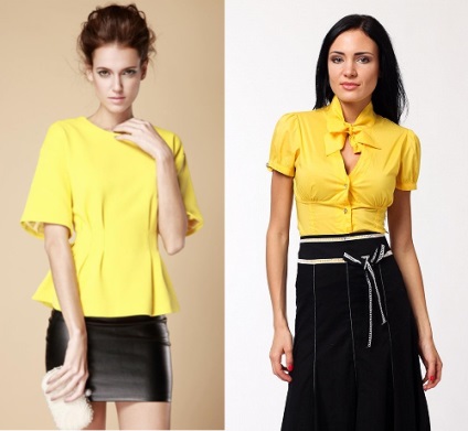 bluză galbenă - bluze (bluza) bluză galbenă - bluze