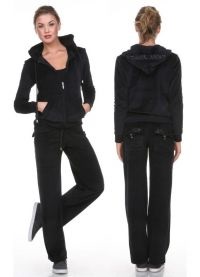 costum velur femeie (Suit) Femeii Velour Suit
