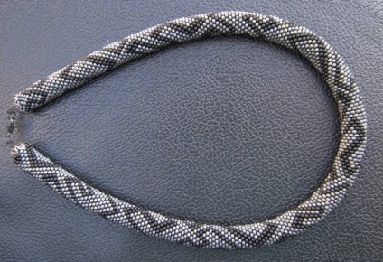 Cablaj șirag de mărgele de circuit croșetat brățară și master-class (master) Plait de sistem de brățară șirag de mărgele de croșetat și master-class