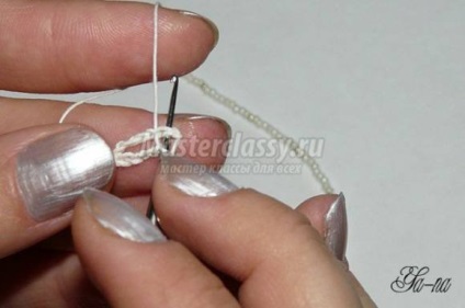 Cablaj șirag de mărgele de circuit croșetat brățară și master-class (master) Plait de sistem de brățară șirag de mărgele de croșetat și master-class