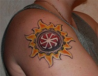 Înțeles tatuaje „soare“ (valoare) Înțeles tatuaje „soare“