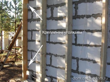 Обзавеждане на дома на газобетонни външни инструкции сайдинг монтаж стени със своя собствените си ръце, фото и видео