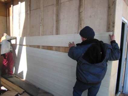 Обзавеждане на дома на газобетонни външни инструкции сайдинг монтаж стени със своя собствените си ръце, фото и видео