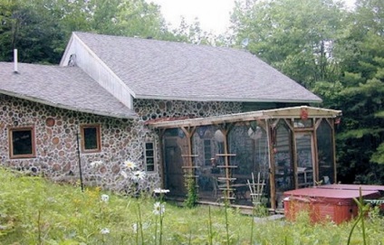 28 de case din lemn (lemn) Casa de lemn de foc 28