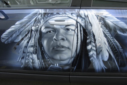 Aerograf pe masini, imaginile de pe masinile pentru tine (auto) Aerograf pe masini, imaginile de pe masina pentru tine