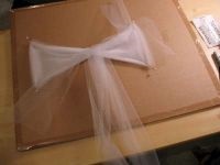 Organza arcuri cu mâinile sale (Noi oferim o fabricație master-class) Organza arcuri cu mâinile