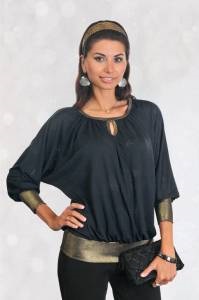 Bluză cu mâneci liliac (lilieci) Bluza cu mâneci de liliac