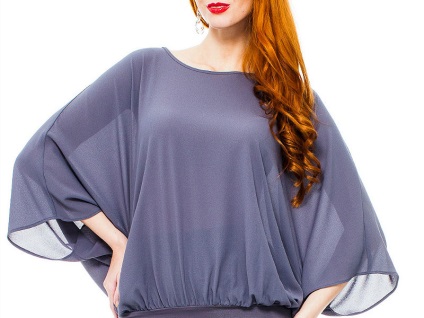 Bluza cu maneci liliac (oane) Bluza cu mâneci de liliac