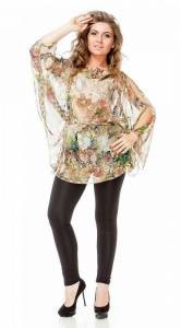 Bluză cu mâneci liliac (șoarece) Bluza cu mâneci de liliac