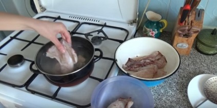 calmar alimentar (mazăre piper negru) Mâncăruri de calmari