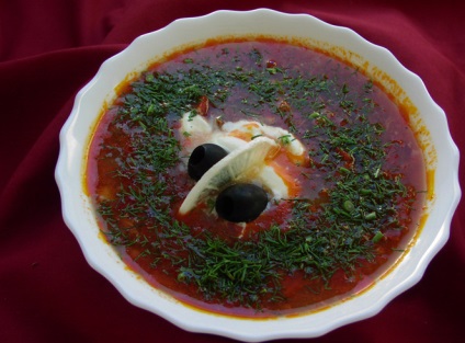 Supa și supa (preparare bulion poate) Supa și supa