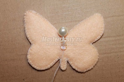 Butterfly Brosa din fetru, cu mâinile lor (mâini) Butterfly Brosa din pâslă, cu mâinile lor
