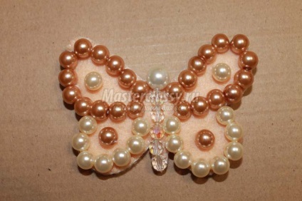 Butterfly Brosa din pâslă, cu mâinile lor (fluture din pâslă) Butterfly Brosa din pâslă, cu mâinile lor