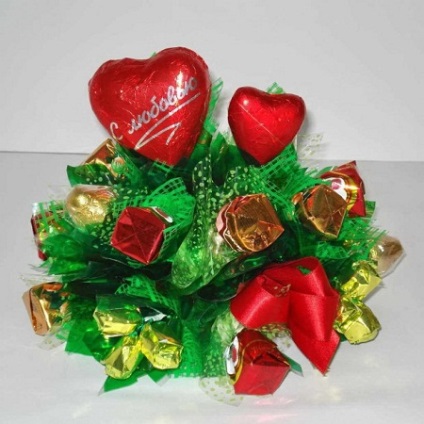 Buchete din bomboane - idei de afaceri dulce (buchete de afaceri de ciocolată) Buchete din bomboane - idei de afaceri dulce